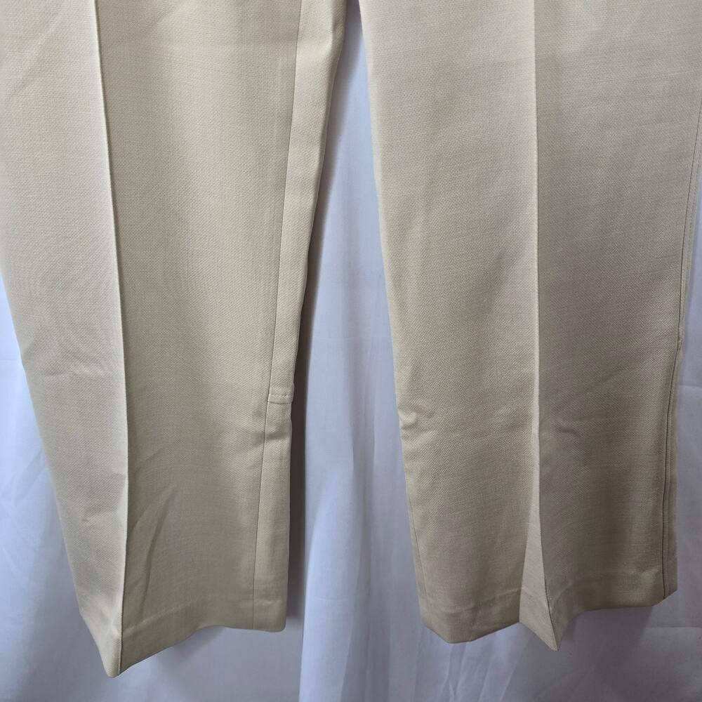 Reiss Devon Lemon Wool Blend Split Hem Pants Size… - image 6